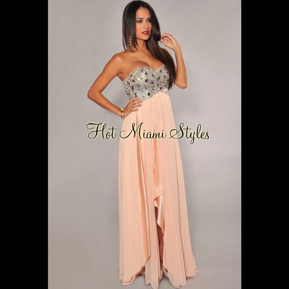 Coral Prom Dress
